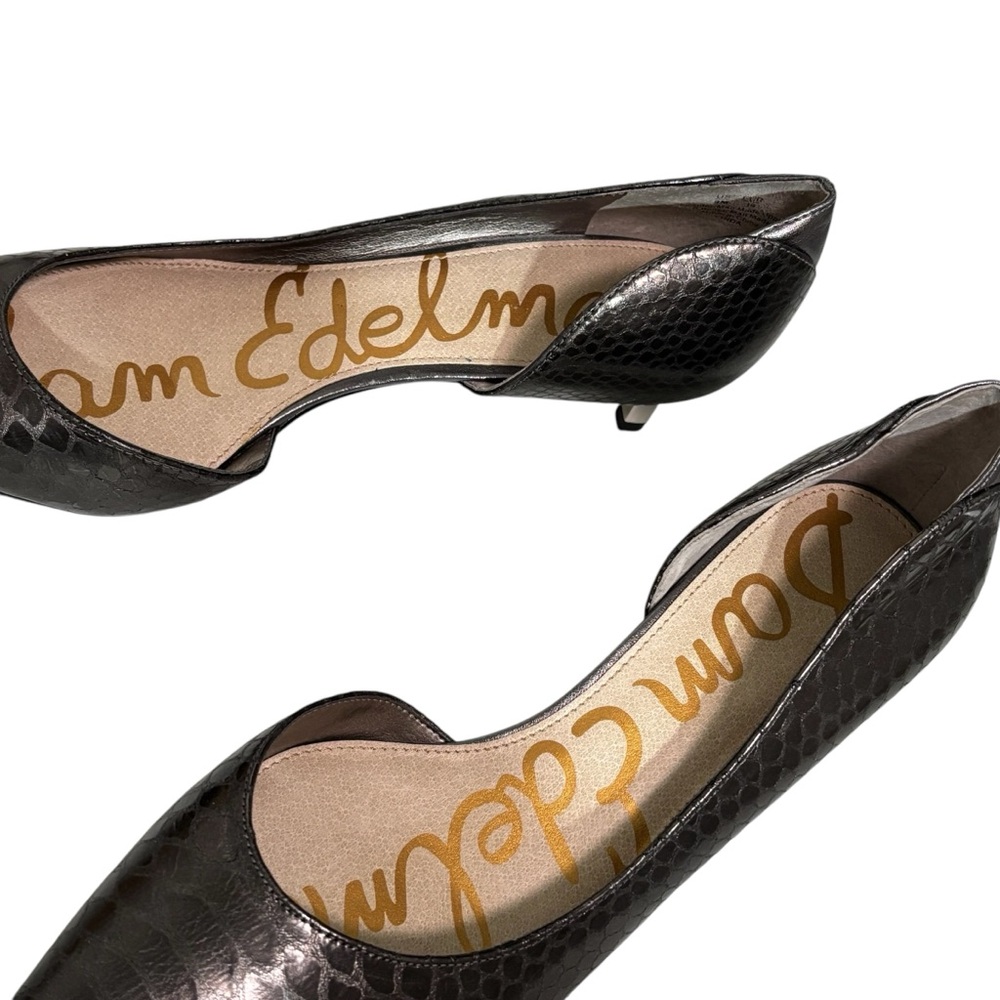 SAM EDELMAN - THE LINDA - VIV d’ORSAY STYLE - SIZE 9 - LEATHER UPPER - Picture 3 of 13